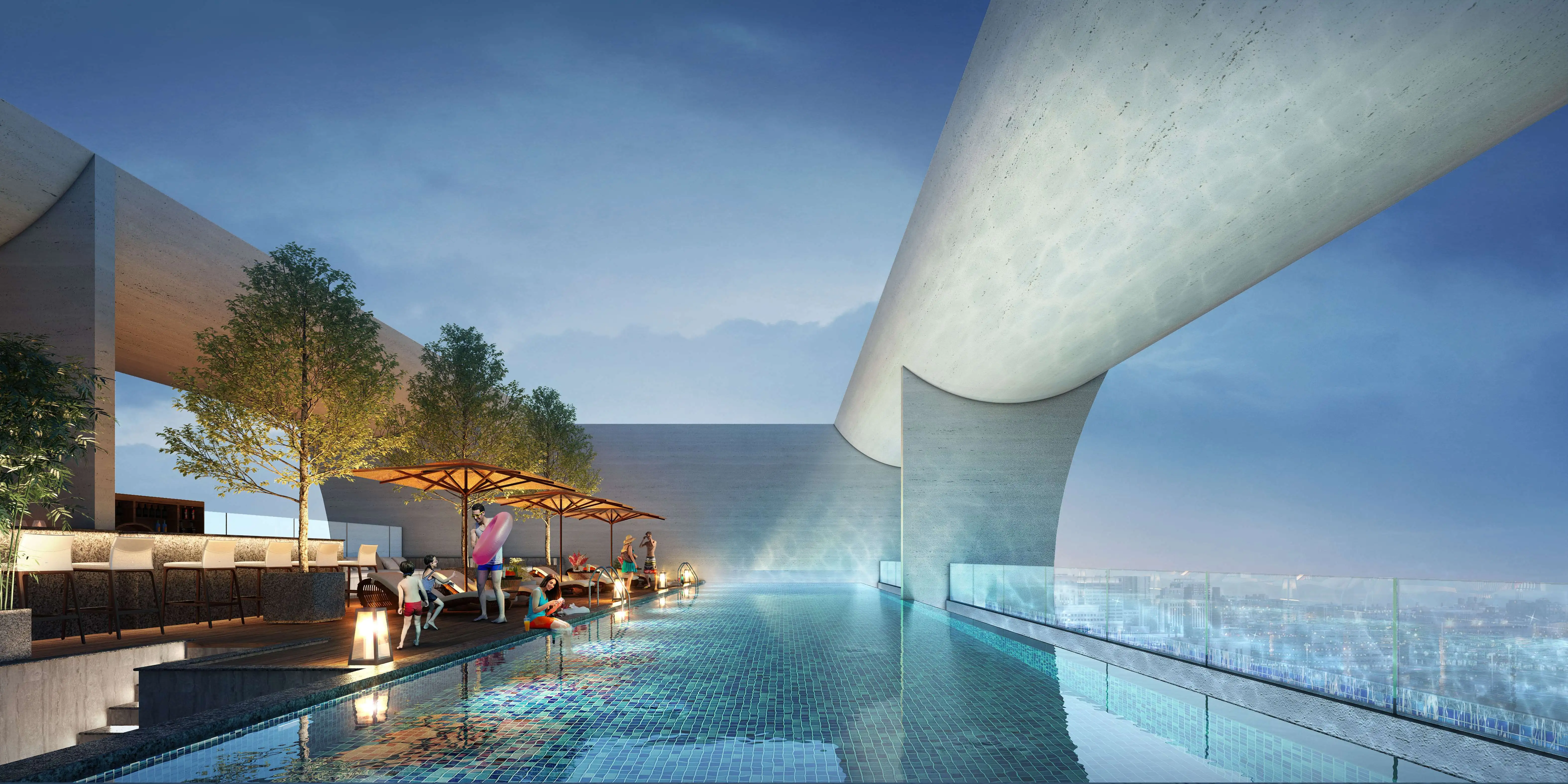 Quillion Park Infinity Pool